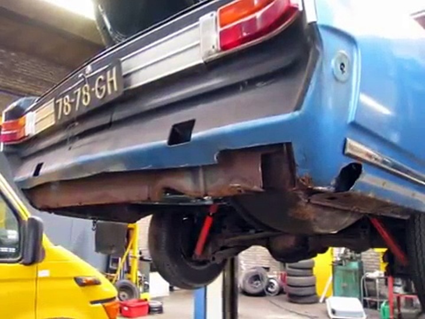 Opel Commodore Gs Coupe 1969 Restoration Video Dailymotion