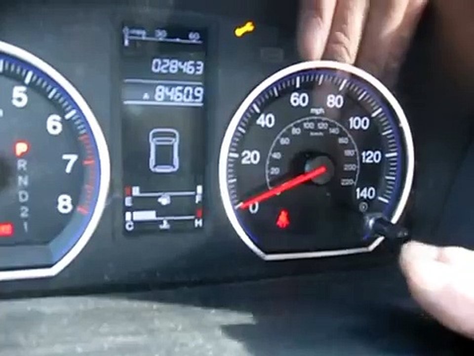2007+ Honda CRV Resetting the  Oil Life