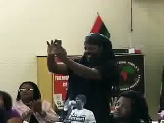 African Liberation Day 2011 - Diop Olugbala, President of InPDUM