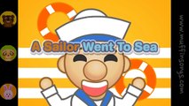 Muffin Songs - A Sailor Went To Sea  nursery rhymes & children songs with lyrics