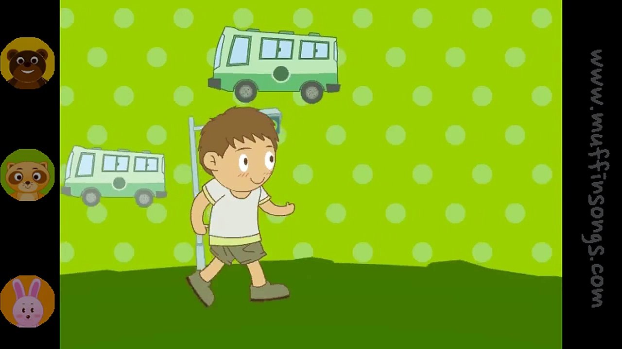 Muffin Songs - Be Careful On The Road  nursery rhymes & children songs with lyrics