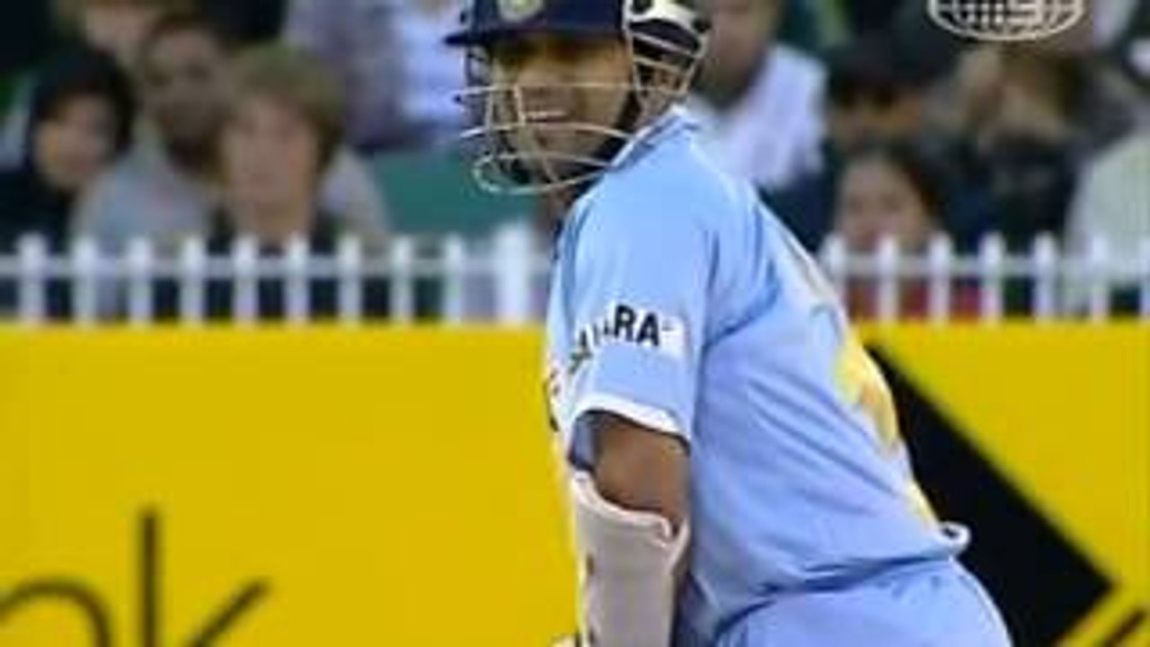 Five Balls Five Fours Sachin Tendulkar
