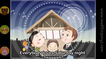 Muffin Songs - Everybody Loves Saturday Night  nursery rhymes & children songs with lyrics  muffin songs