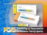 Byetta Linked to Pancreatitis