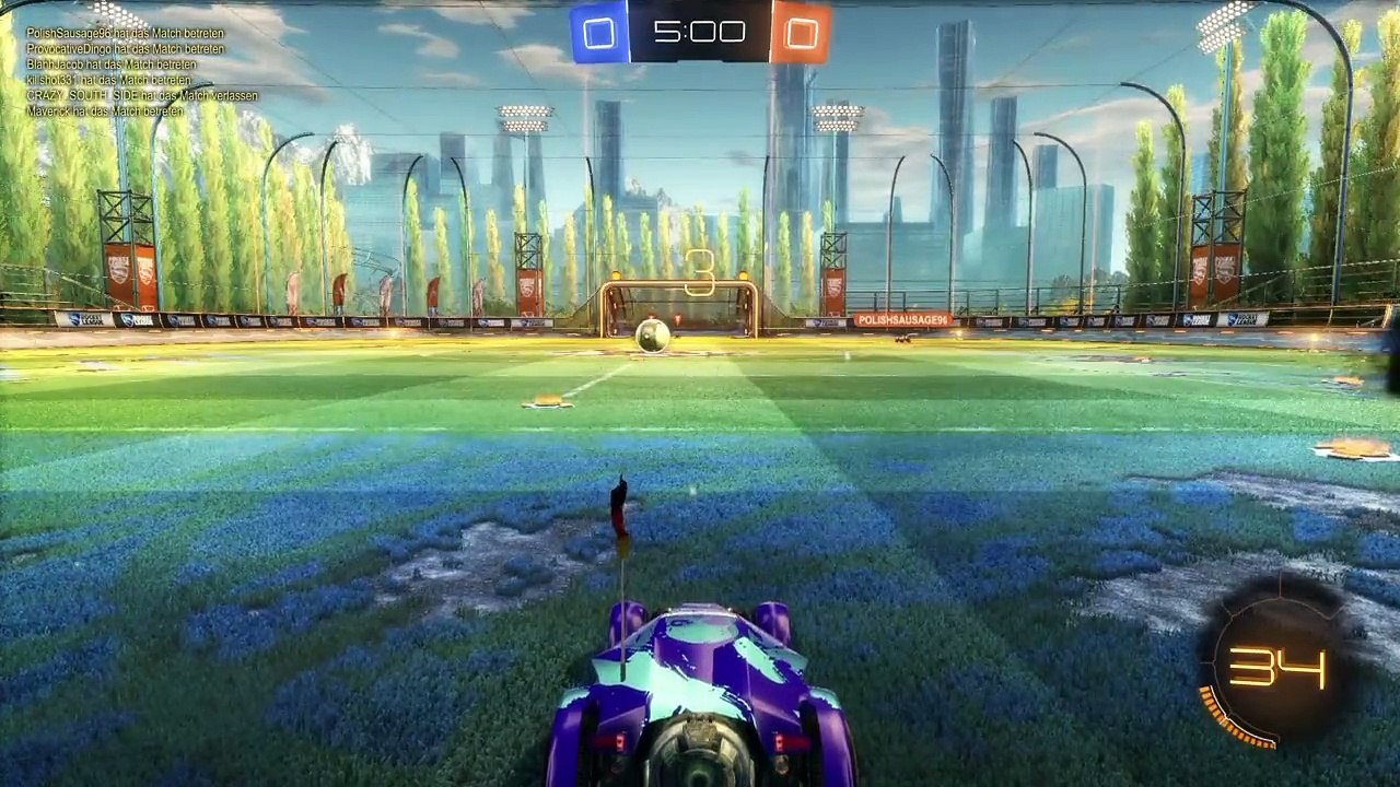 Rocket League - Rettungen - Paraden und Tore - Gameplay#42