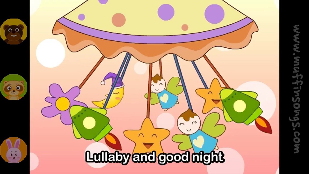 Muffin Songs - Good Night  nursery rhymes & children songs with lyrics  muffin songs