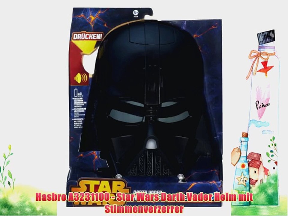Hasbro A3231100 - Star Wars Darth Vader Helm mit Stimmenverzerrer