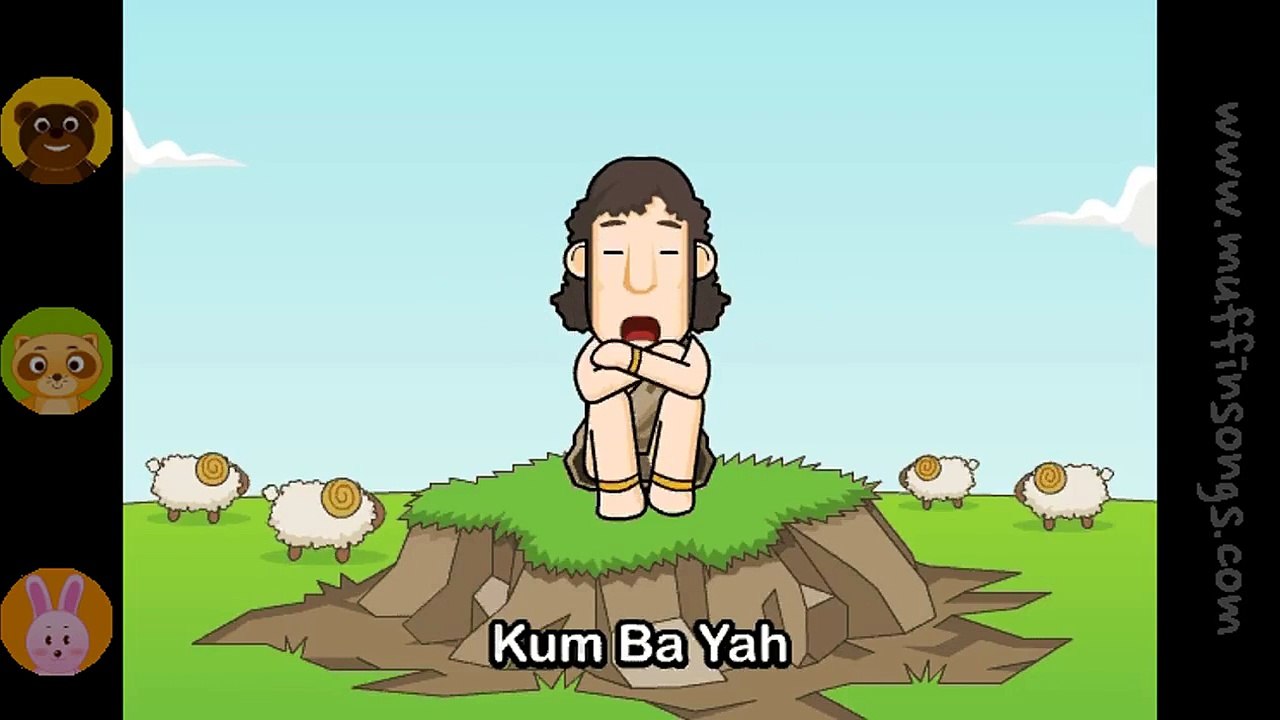 Muffin Songs - Kum Ba Yah (Kumbaya My Lord)  nursery rhymes & children songs with lyrics  muffin songs