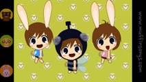 Muffin Songs - Little Peter Rabbit  nursery rhymes & children songs with lyrics  muffin songs