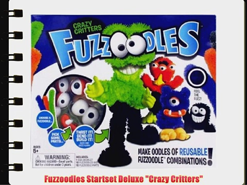 Fuzzoodles Startset Deluxe Crazy Critters