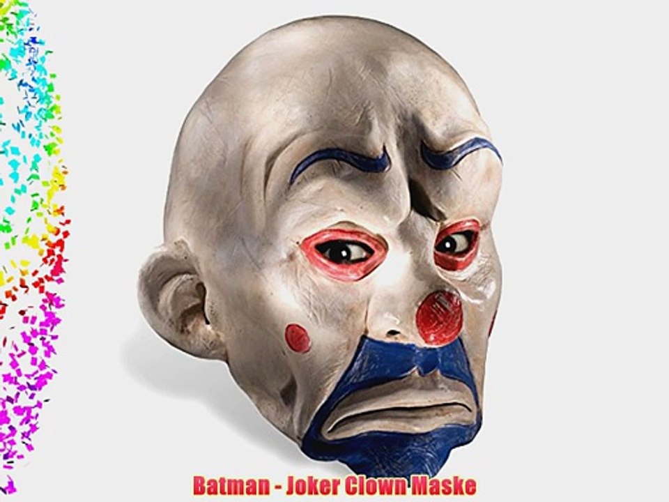 Batman - Joker Clown Maske