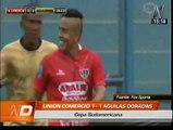 Unión Comercio empató 1-1 con Águilas Doradas y quedó eliminado de la Copa Sudamericana