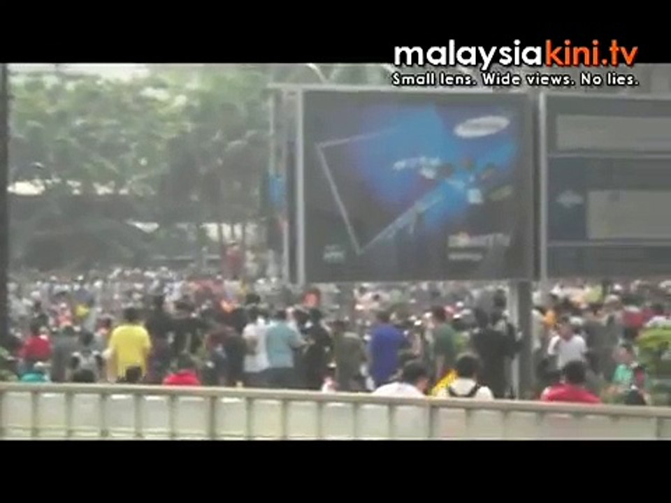 Bersih 2.0: At the KLCC