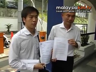 Seatbelt 'offender' lodges complaint at Bukit Aman