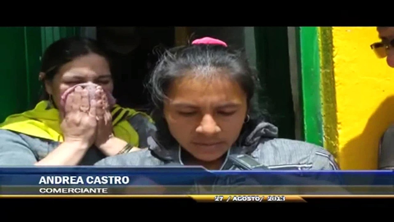 DISTURBIOS EN LA PLAZA DE MERCADO DE PASTO