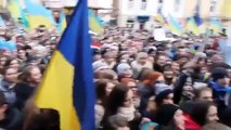 Русских на виселицу! Украинские дети - Москаляку на гіляку. Украина Майдан 2014