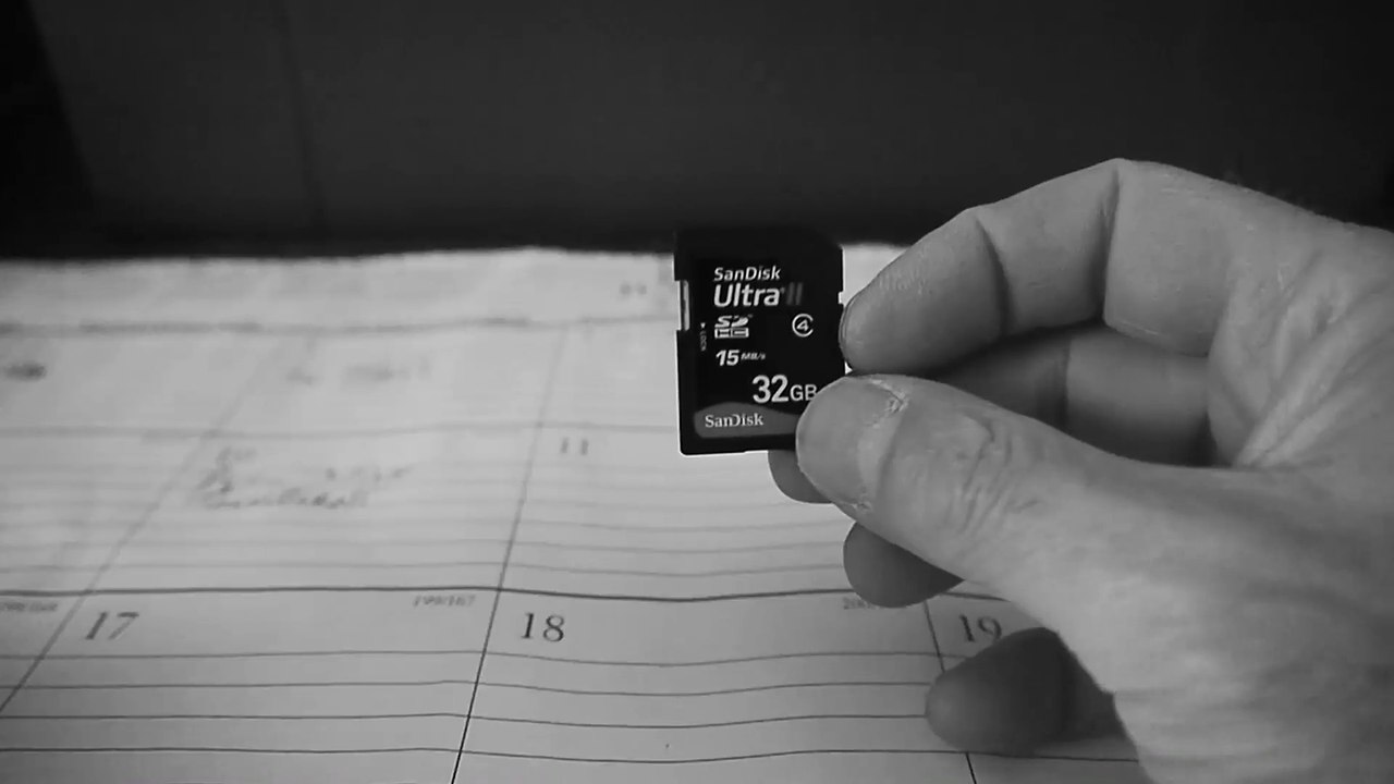 How to repair locked SD card