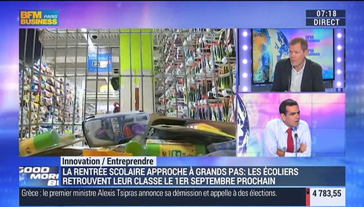 Comment une entreprise comme Clairefontaine-Rhodia se prépare-t-elle à la rentrée scolaire ?: Guillaume Nusse - 21/08