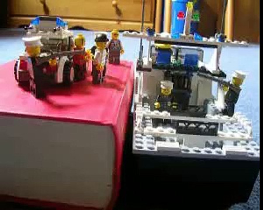 poursuite police lego