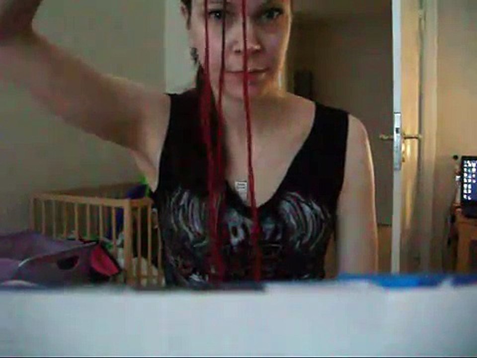 How to braid in yarn into your hair