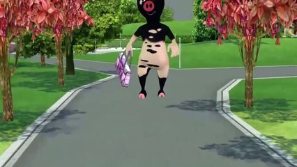 PIG Finger Family Nursery Rhyme for Children | Animals Cartoon Finger Family Rhymes