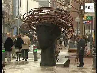 Exposición al aire libre en Bilbao de Manolo Valdés-