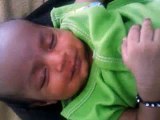 Baby Laughing  While Sleeping 2