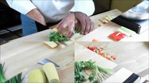 Cuisine Arts Professional Cooking Classes - Handling a Chef's Knife Class # 1