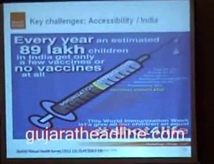 “Value of Vaccines” and Benefits of Vaccination in all ages Press Conference in Ahmedabad