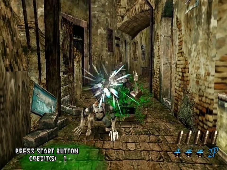 The House Of The Dead 2- Runthrough (Gary) 1/2