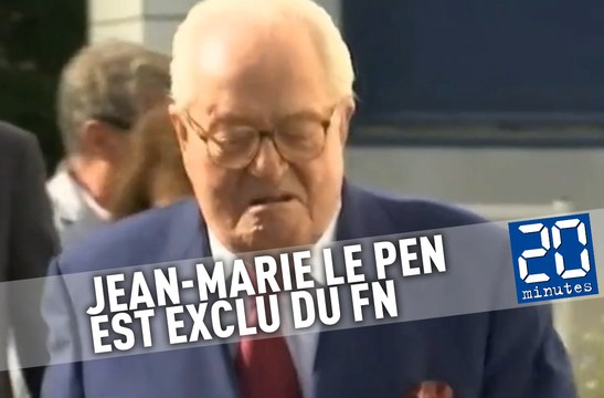 Jean-Marie Le Pen est exclu du Front national