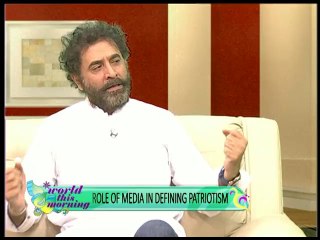 World This Morning - Role of media in defining patriotism