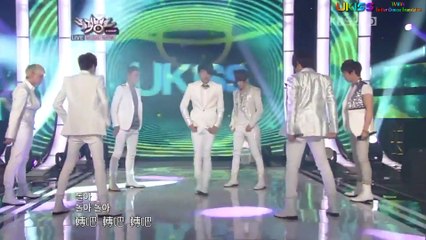 [中字]120518 U-KISS DoraDora@Music Bank(Chinese sub)