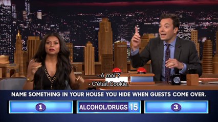 Tonight Show du 18/08 - Jimmy Fallon et Taraji P.Henson jouent à " Une Famille en Or Express ", sur MCM !