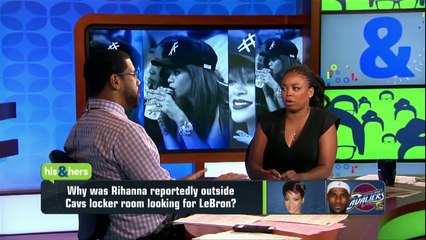 Rihanna Heard Shouting LeBron outside Cavs Locker Room