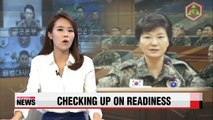 President Park checks S. Korea's military readiness at key Army base