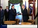 Ukrainas prezidents apmeklē Latviju