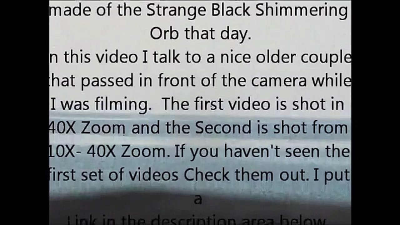 Daytime UFO !!! Multiple Witnesses view Black Shimmering ORB UFO over Lake Ontario' s Horizon