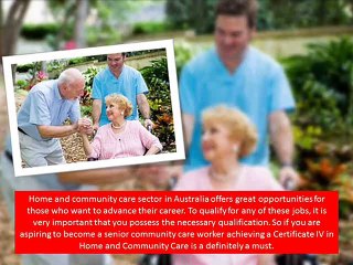 Roles you can fulfil if you have Certificate IV in Home