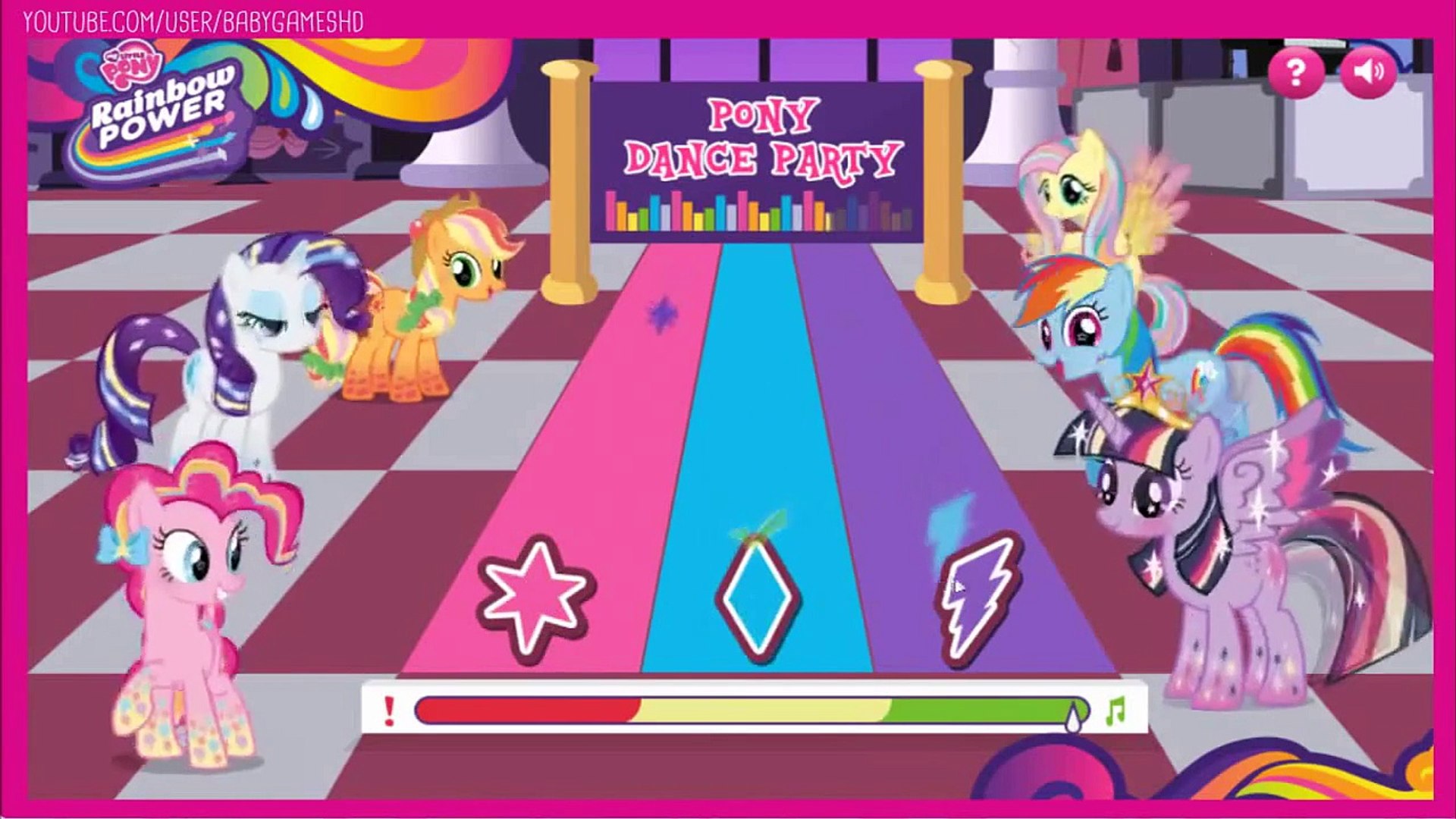 My Little Pony Pony Dance Party Baile de Ponys