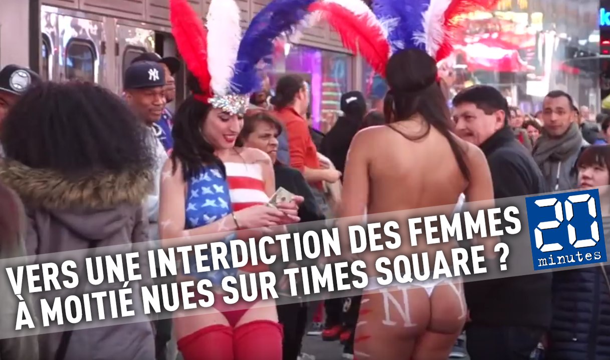 Le maire de New York veut interdire les femmes à moitié nues sur Times Square photo image