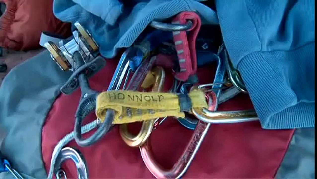 BD athlete Alex Honnold sending in Indian Creek, Utah