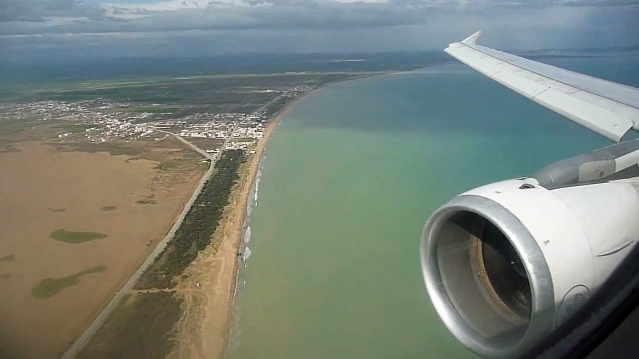 Atterrissage A321 a Tunis