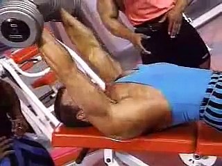 Chest workout with Shawn Ray, Chris Duffy and Vince Taylor