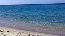 Mare in Calabria: spiaggia di Torre Marino vicino a Tropea.