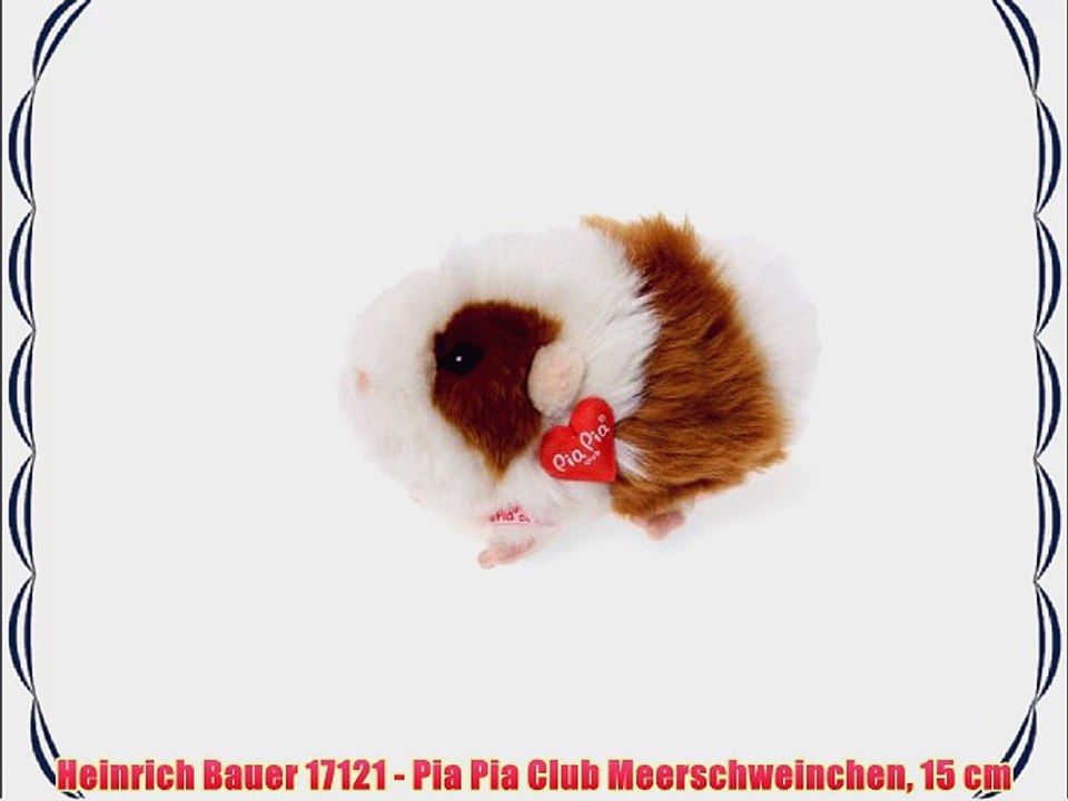 Heinrich Bauer 17121 - Pia Pia Club Meerschweinchen 15 cm