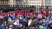 Schimbarea garzii la palatul Buckingham(Changing of the guard at Buckingham Palace)