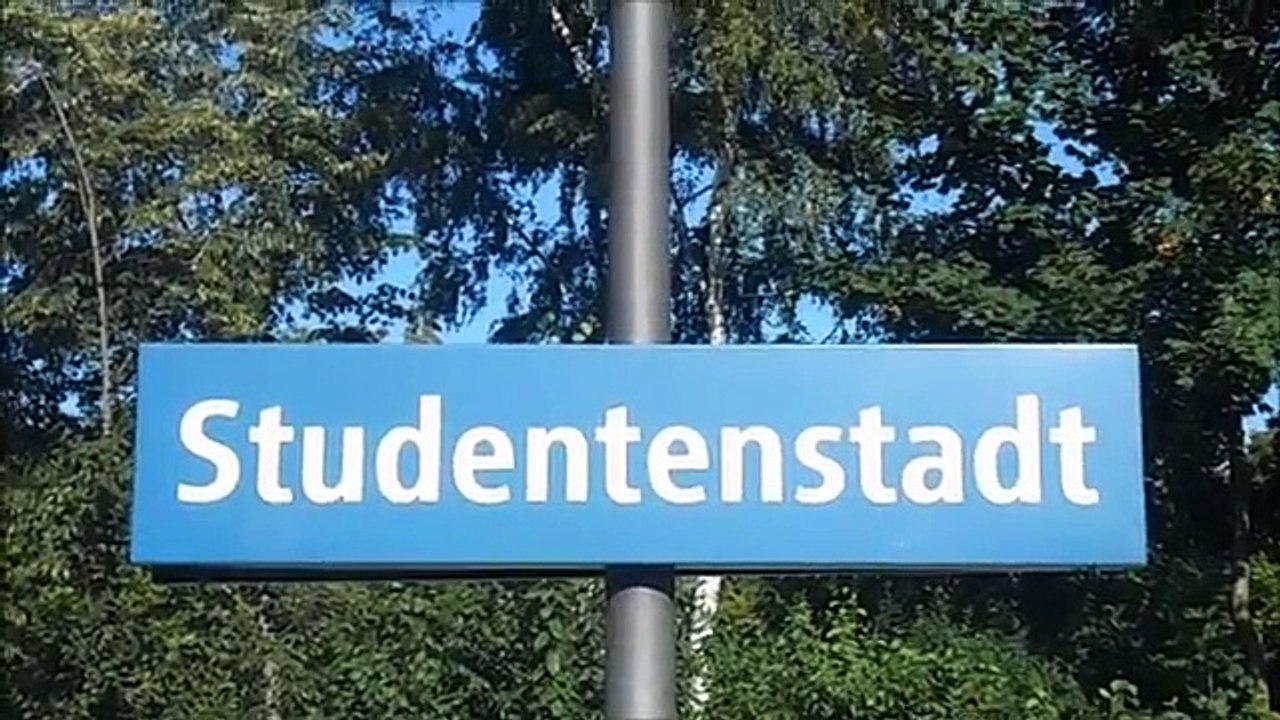 U-Bahn München Bahnhof Studentenstadt U6 (HD)