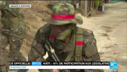 L’escalade verbale et militaire se poursuit entre la Corée du Nord et son voisin du Sud.