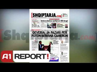 Qeveria, ja pazari për foton e takimit Berisha - Cameron